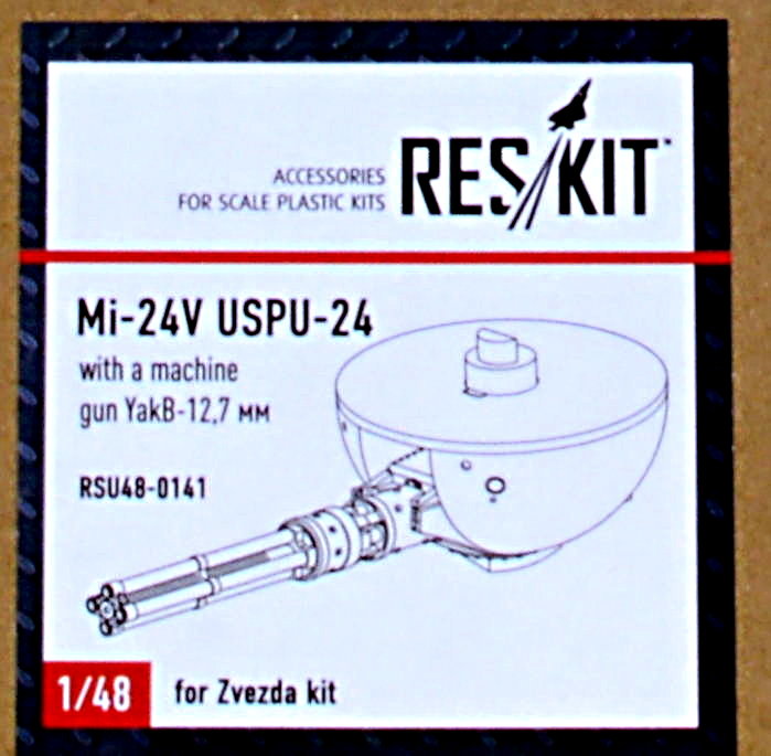 1/48 Mi-24V USPU-24 with a machine gun YakB-12,7mm