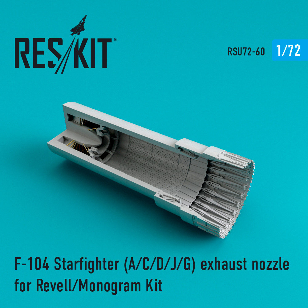 1/72 F-104 Starfighter A/C/D/J/G exh.nozzle (REV)