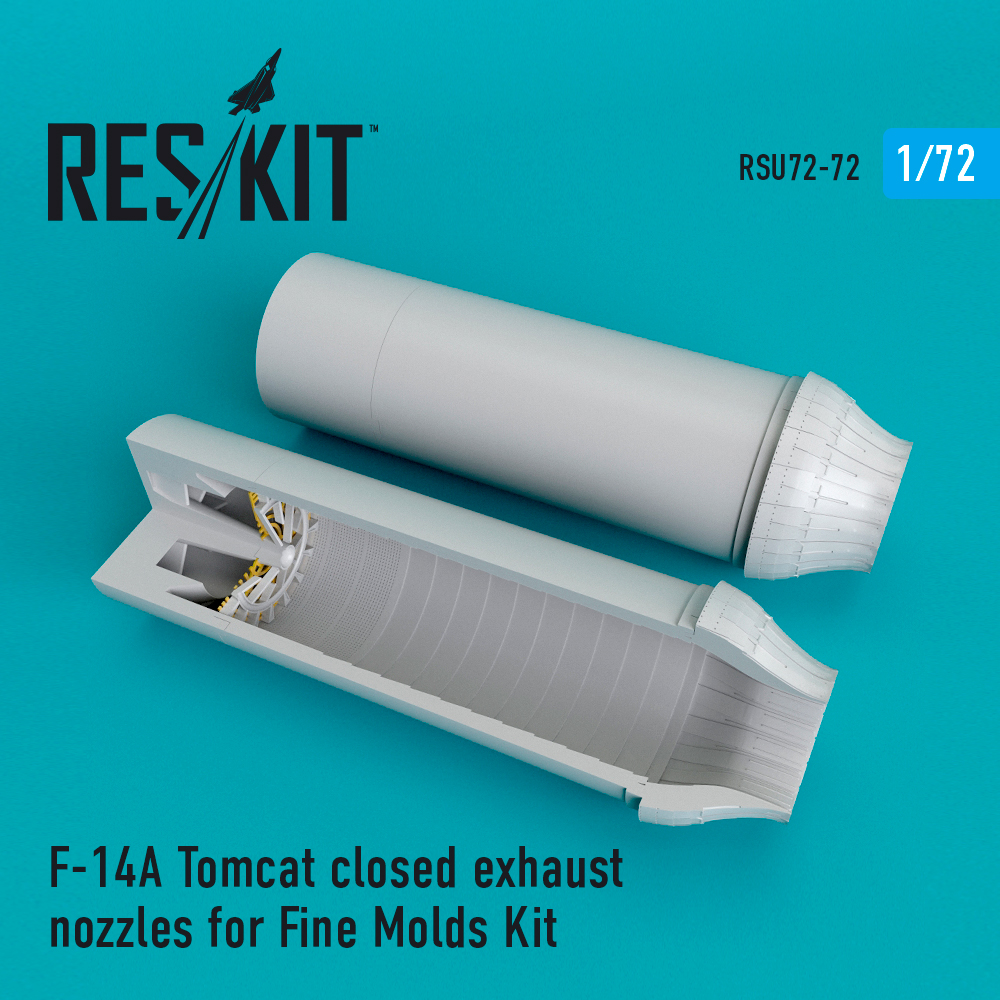 1/72 F-14A Tomcat closed exhaust (FMOLDS)