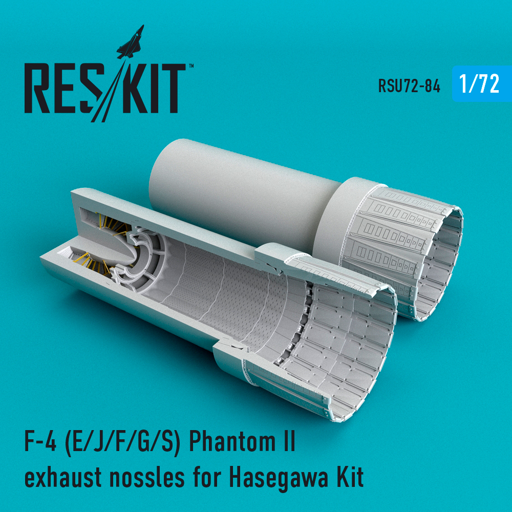 1/72 F-4 Phantom II (E/J/F/G/S) exhaust (HAS)