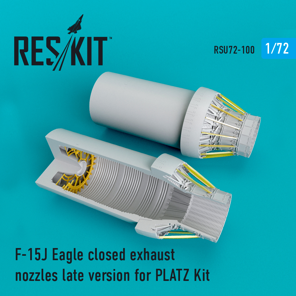 1/72 F-15J Eagle closed exh. nozzles (PLATZ )