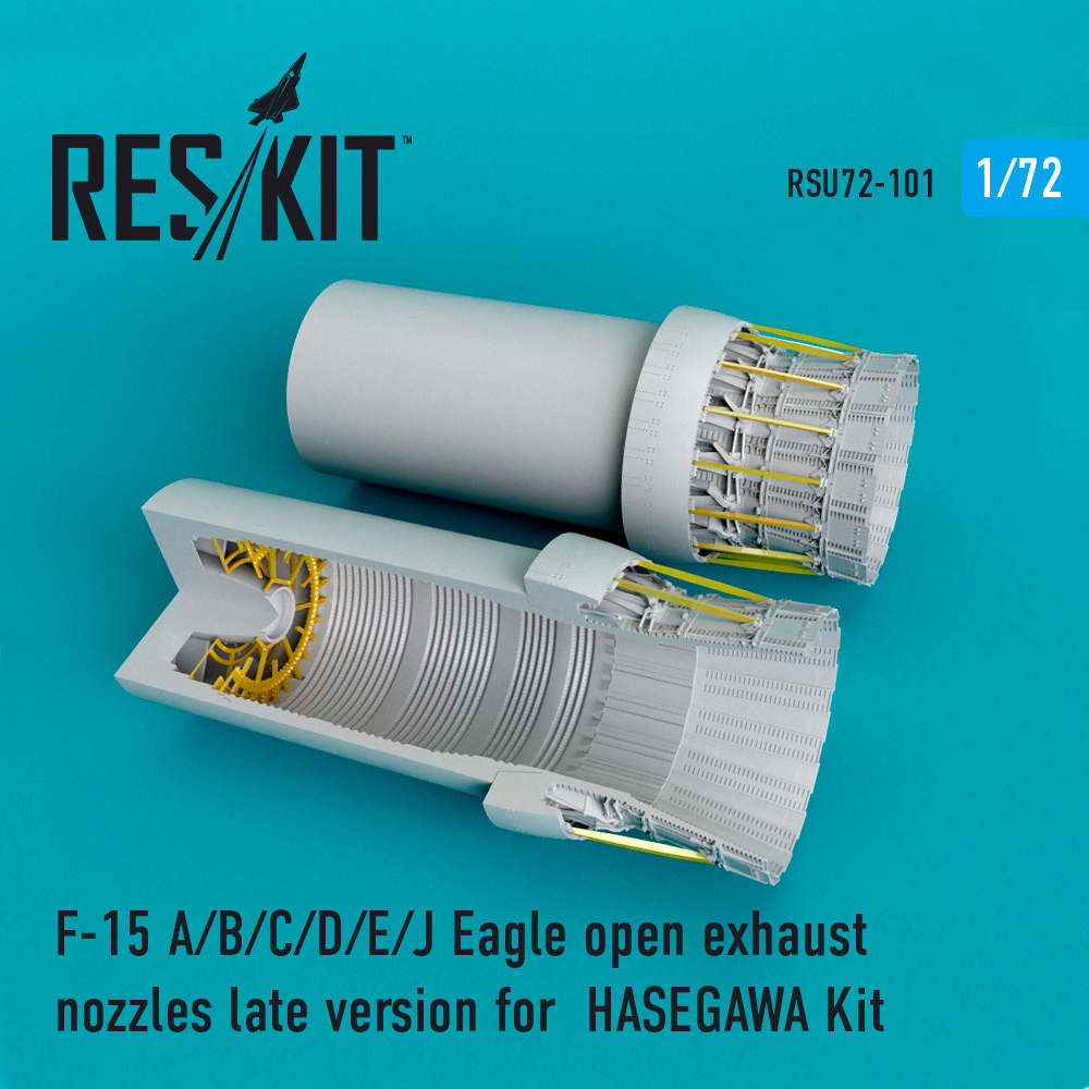 1/72 F-15 A/B/C/D/E/JEagle open exh. nozzles 