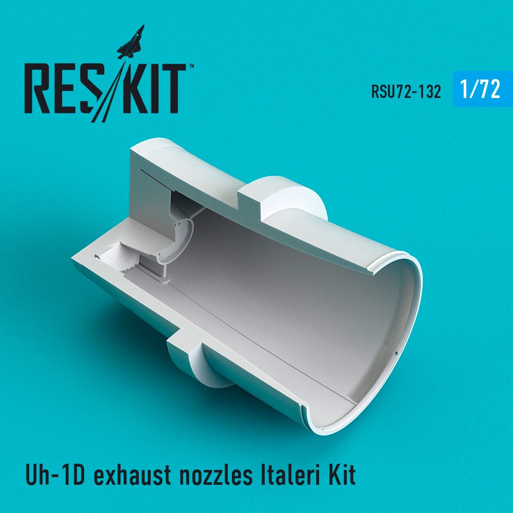 1/72 Uh-1D exhaust nozzles (ITAL)