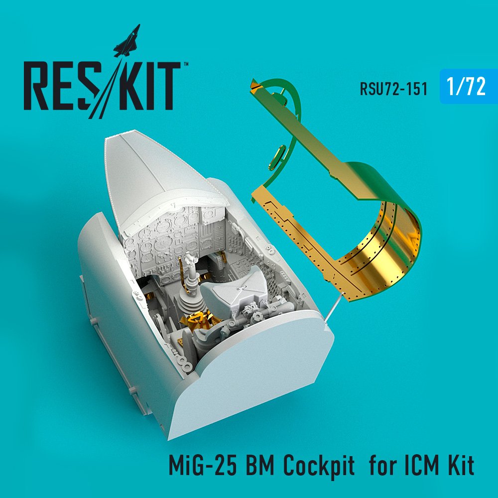 1/72 MiG-25 BM Cockpit (ICM)