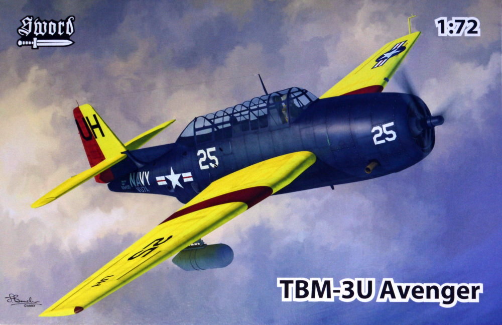 1/72 TBM-3U Avenger (2x USN camo)