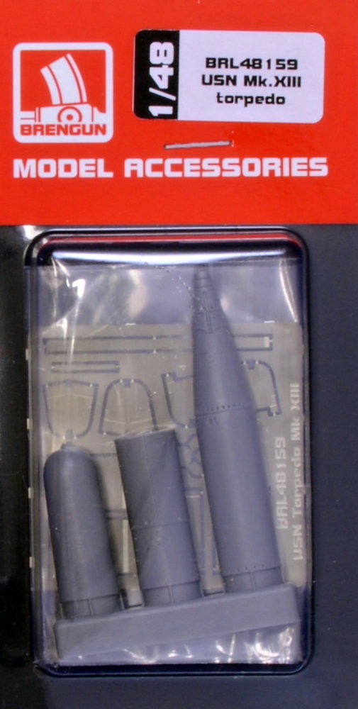 1/48 USN Mk.XIII torpedo (resin set)