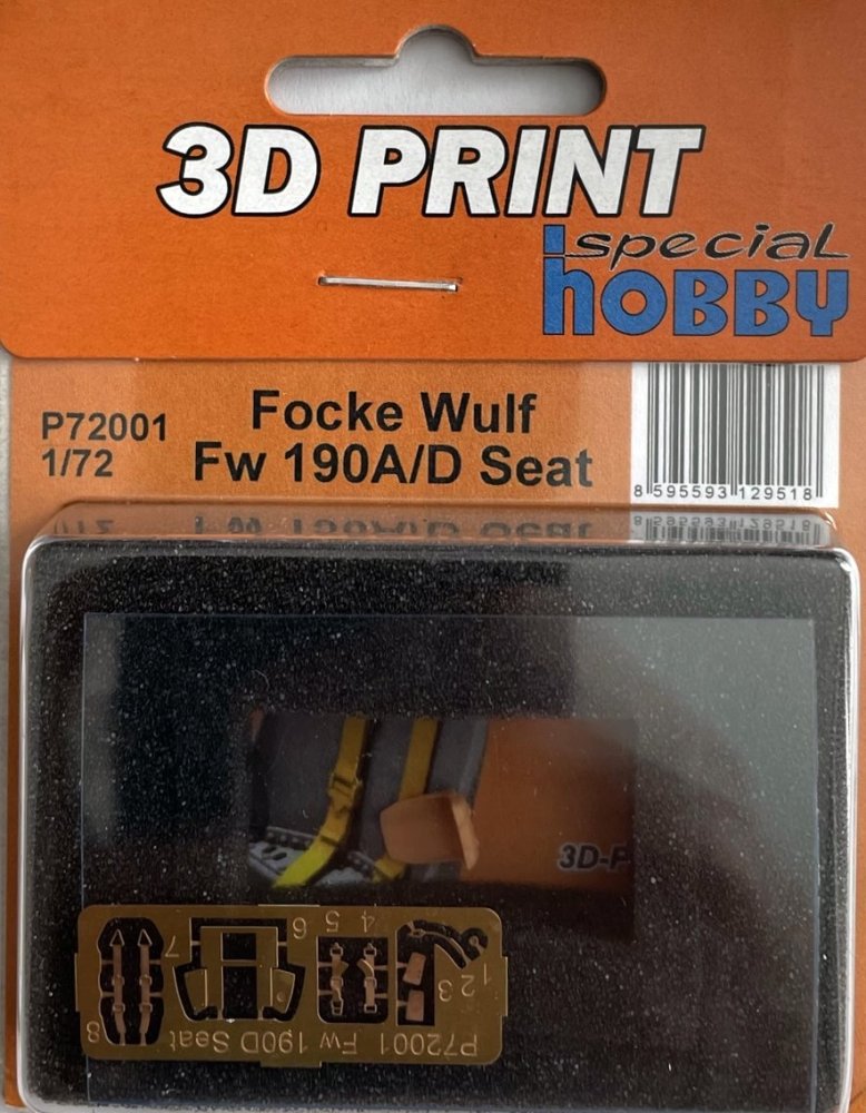 1/72 Seat for Focke Wulf Fw 190A/D