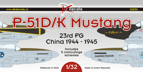 1/32 P-51D/K Mustang 23rd FG China 1944-1945