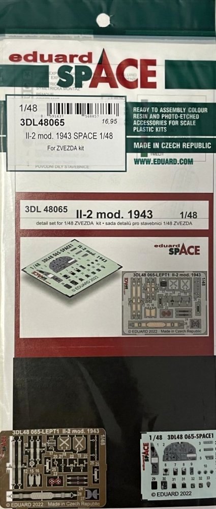 1/48 IL-2 mod. 1943 SPACE (ZVE)