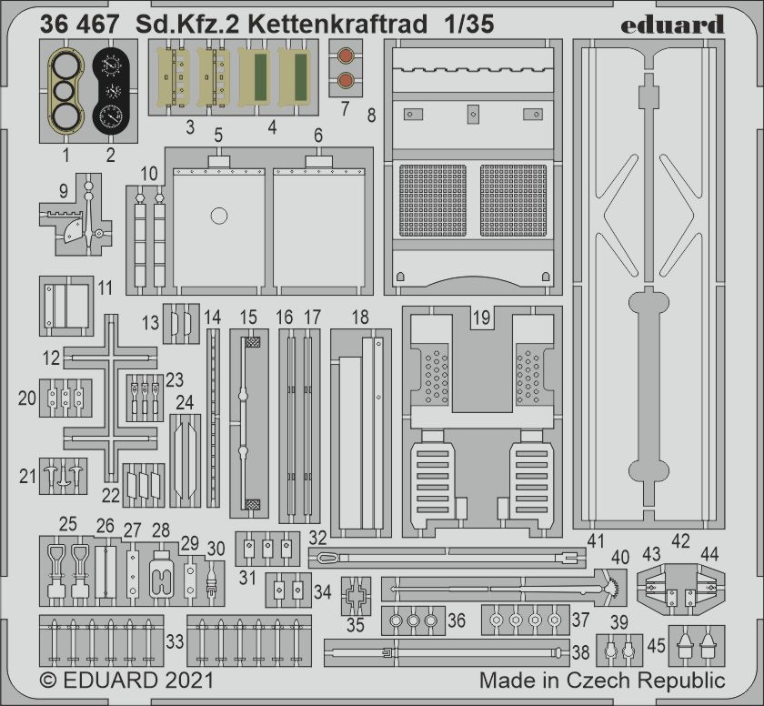 SET Sd.Kfz.2 Kettenkraftrad (TAM)