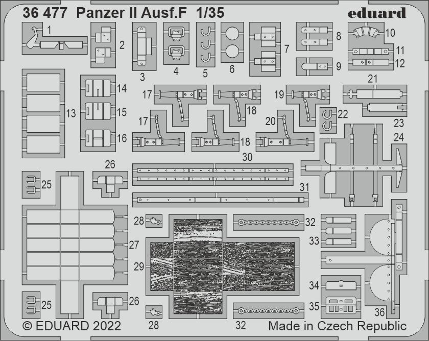 SET Panzer II Ausf.F 1/35 (ACAD)