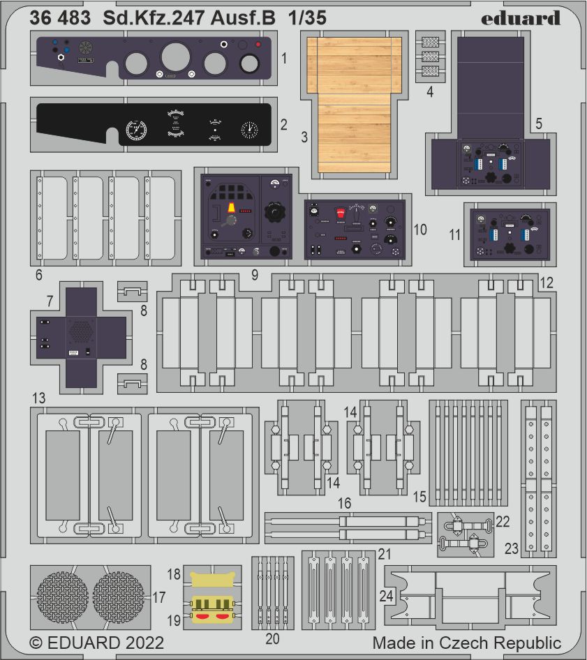 SET Sd.Kfz.247 Ausf.B (REV / ICM)