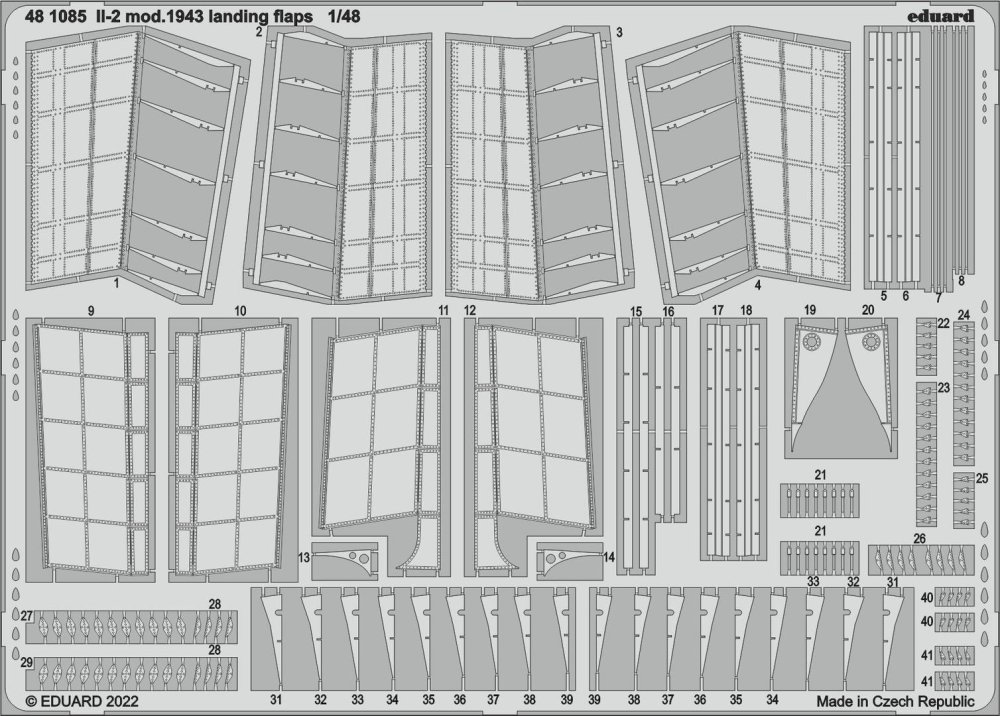 SET Il-2 mod. 1943 landing flaps (ZVE)