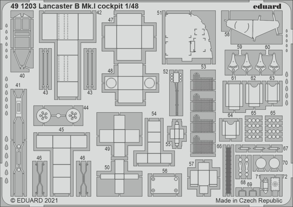 SET Lancaster B Mk.I cockpit (HKM)