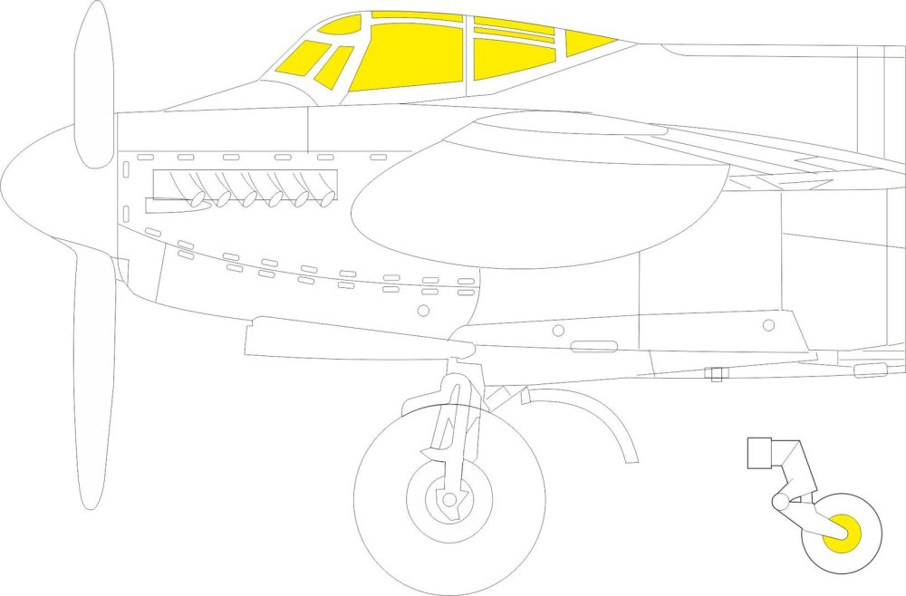 Mask 1/72 Mosquito B Mk.XVI (AIRF)