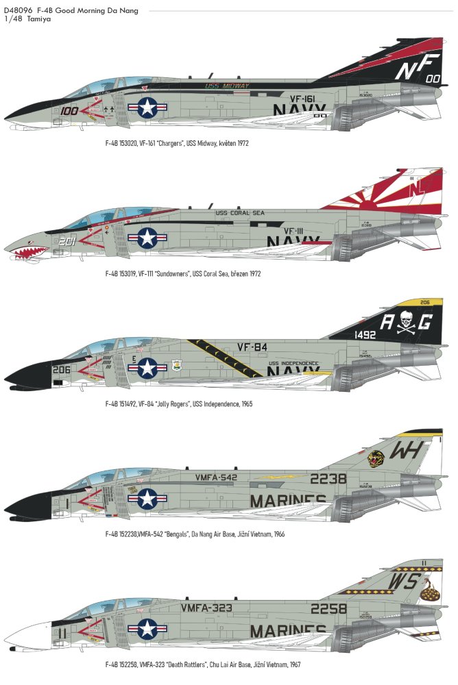 1/48 Decals F-4B Good Morning Da Nang (TAM)