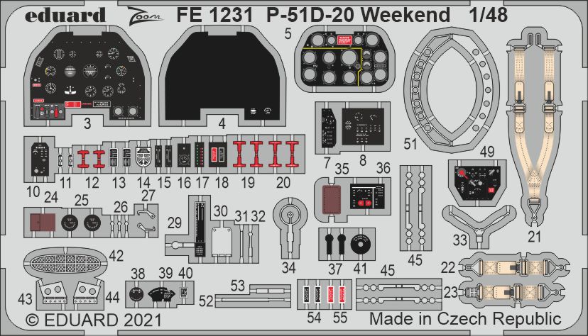 1/48 P-51D-20 Weekend (EDU)