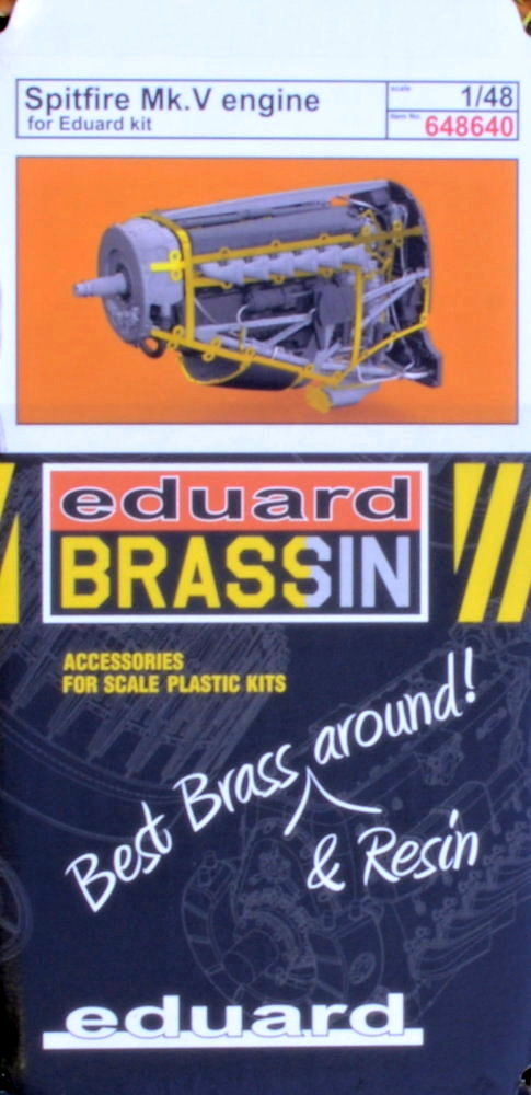 BRASSIN 1/48 Spitfire Mk.V engine (EDU)