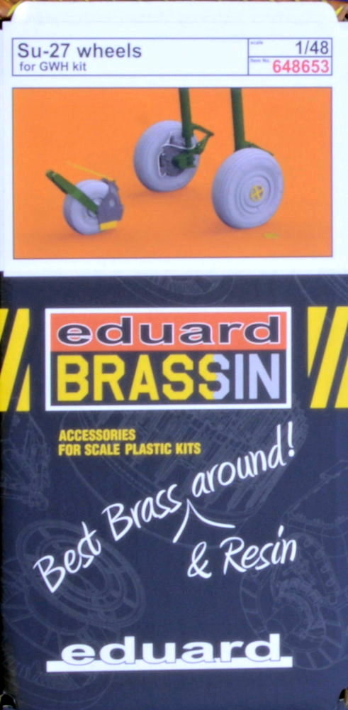 BRASSIN 1/48 Su-27 wheels (G.W.H.)