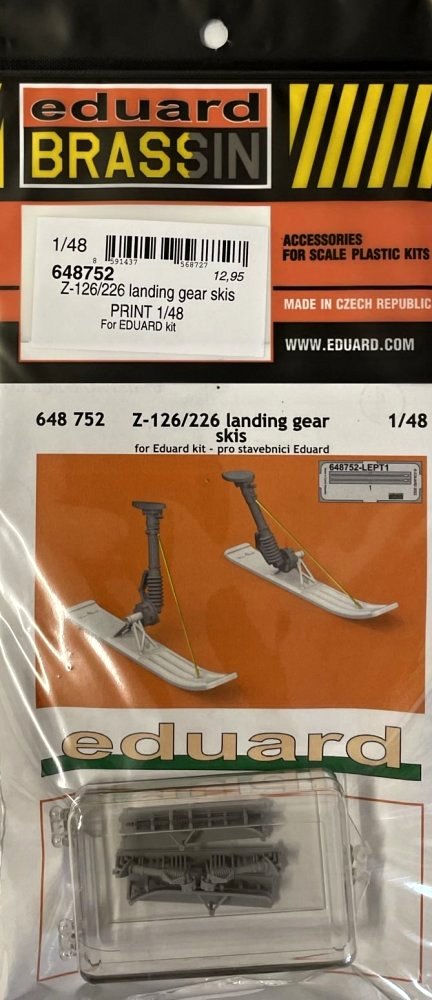 BRASSIN 1/48 Z-126/226 landing gear skis PRINT (ED