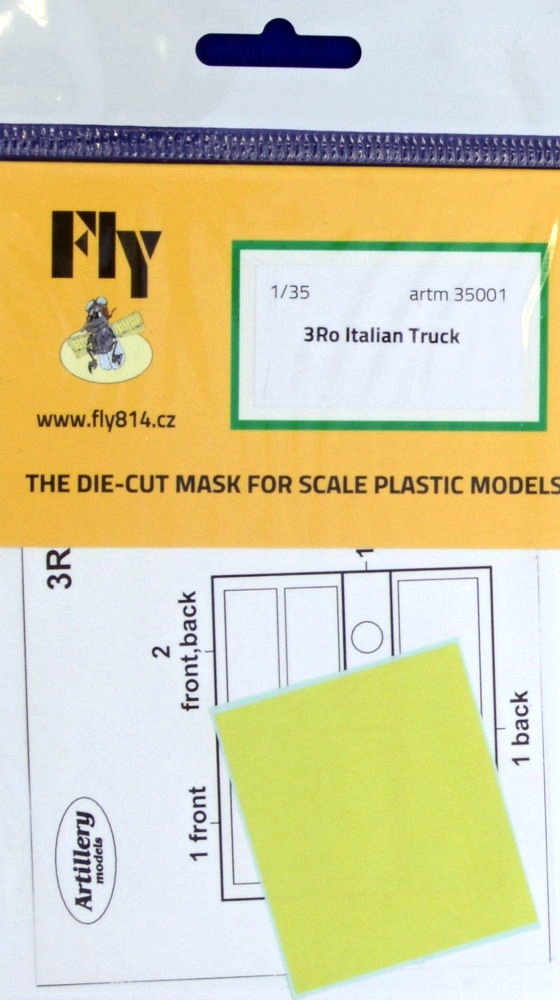 1/35 Masks for 3Ro Italian Truck