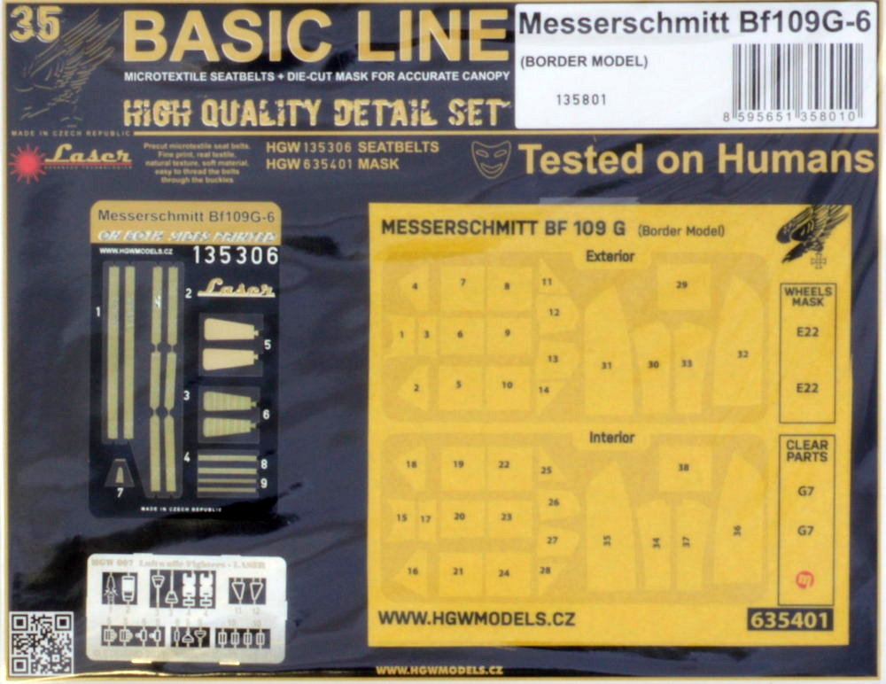 1/35 Bf 109G-6 (BORDER M.) BASIC LINE