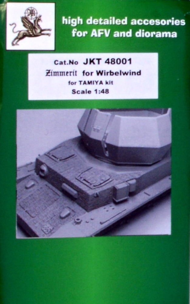 1/48 Zimmerit for Wirbelwind (TAM)