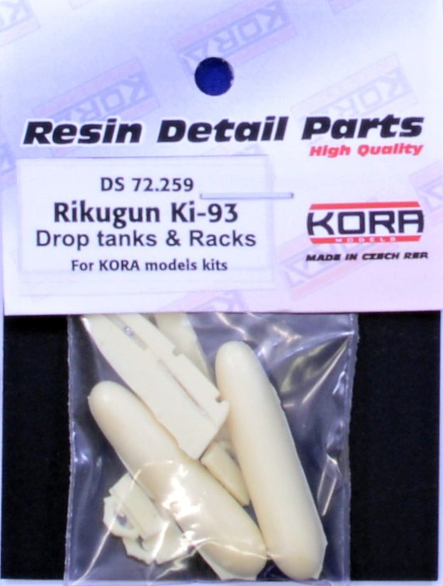 1/72 Rikugun Ki-93 Drop tanks & Racks (KORA)