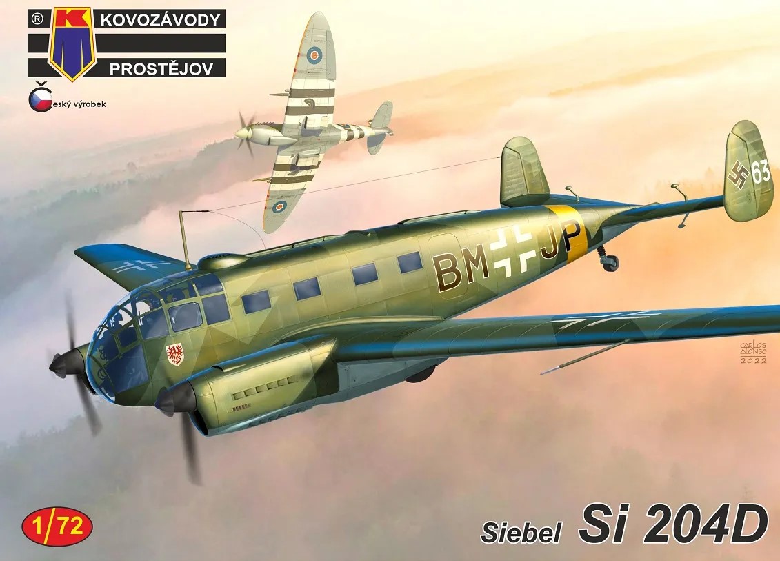 1/72 Siebel Si 204D (3x camo)