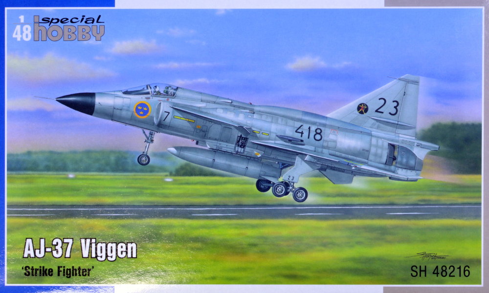 1/48 SAAB AJ-37 Viggen 'Strike Fighter' (3x camo)