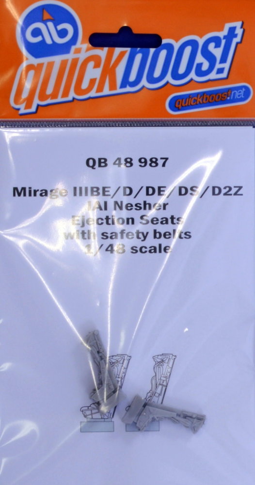 1/48 Mirage IIIBE/D/DE/DS/D2Z IAI Nesher ej.seat