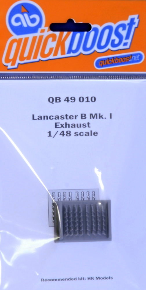 1/48 Lancaster Mk.I exhaust (HK MOD.)