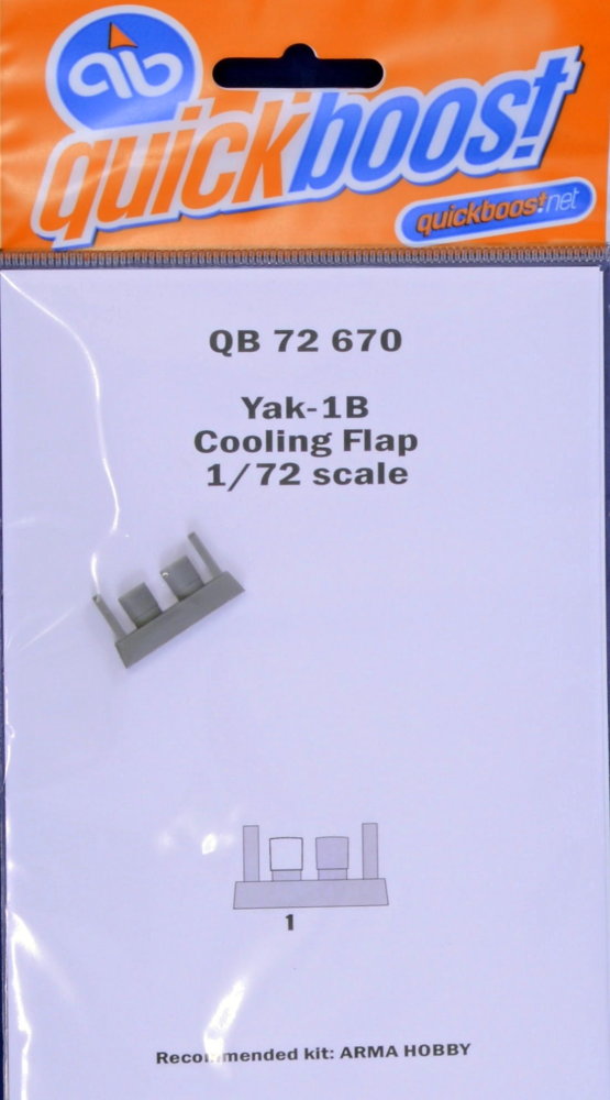 1/72 Yak-1B cooling flap (ARMA H.)