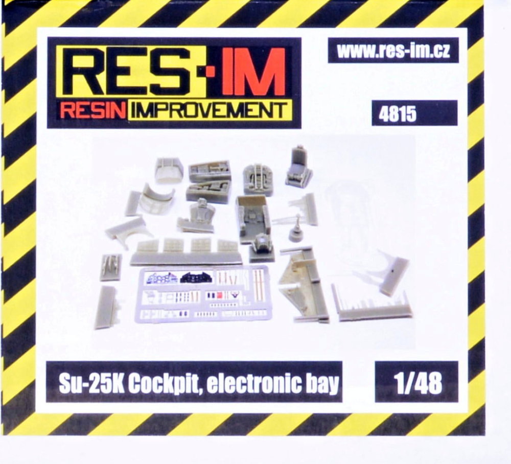 1/48 Su-25K cockpit set, electronic bay (EDU/KP)