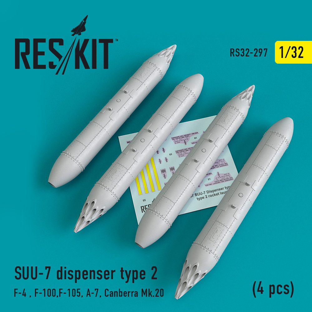 1/32 SUU-7 dispenser type 2 (4 pcs.) 