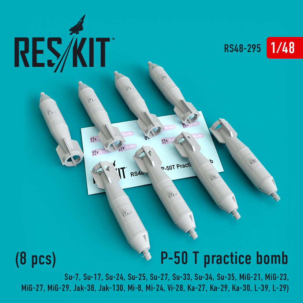 1/48 P-50 T practice bomb (8 pcs.)