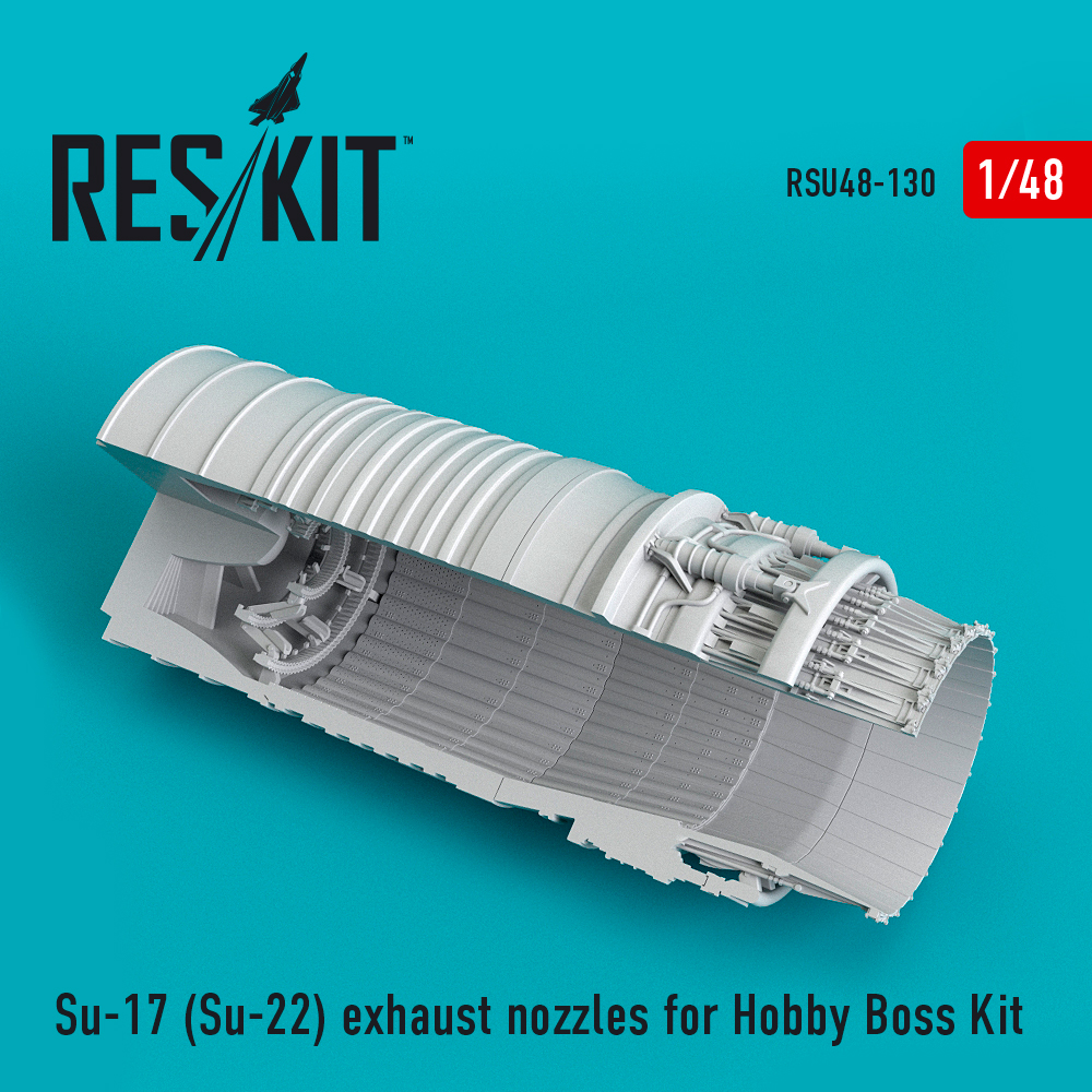 1/48 Su-17 (Su-22) exhaust nozzles (HOBBYB)