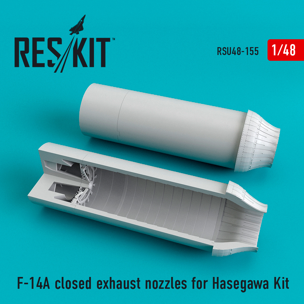 1/48 F-14A closed exhaust nozzles (HAS)