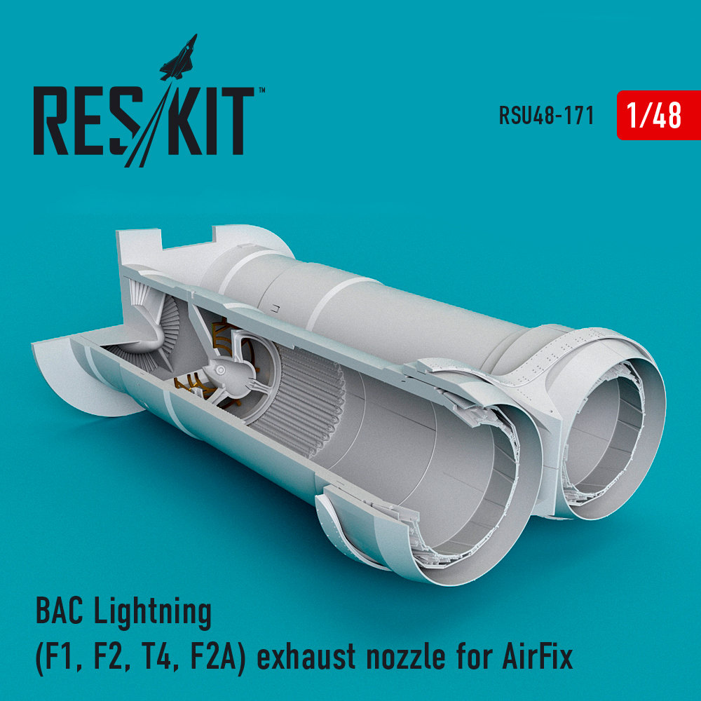 1/48 BAC Lightning F1, F2, T4, F2A exhaust nozzle