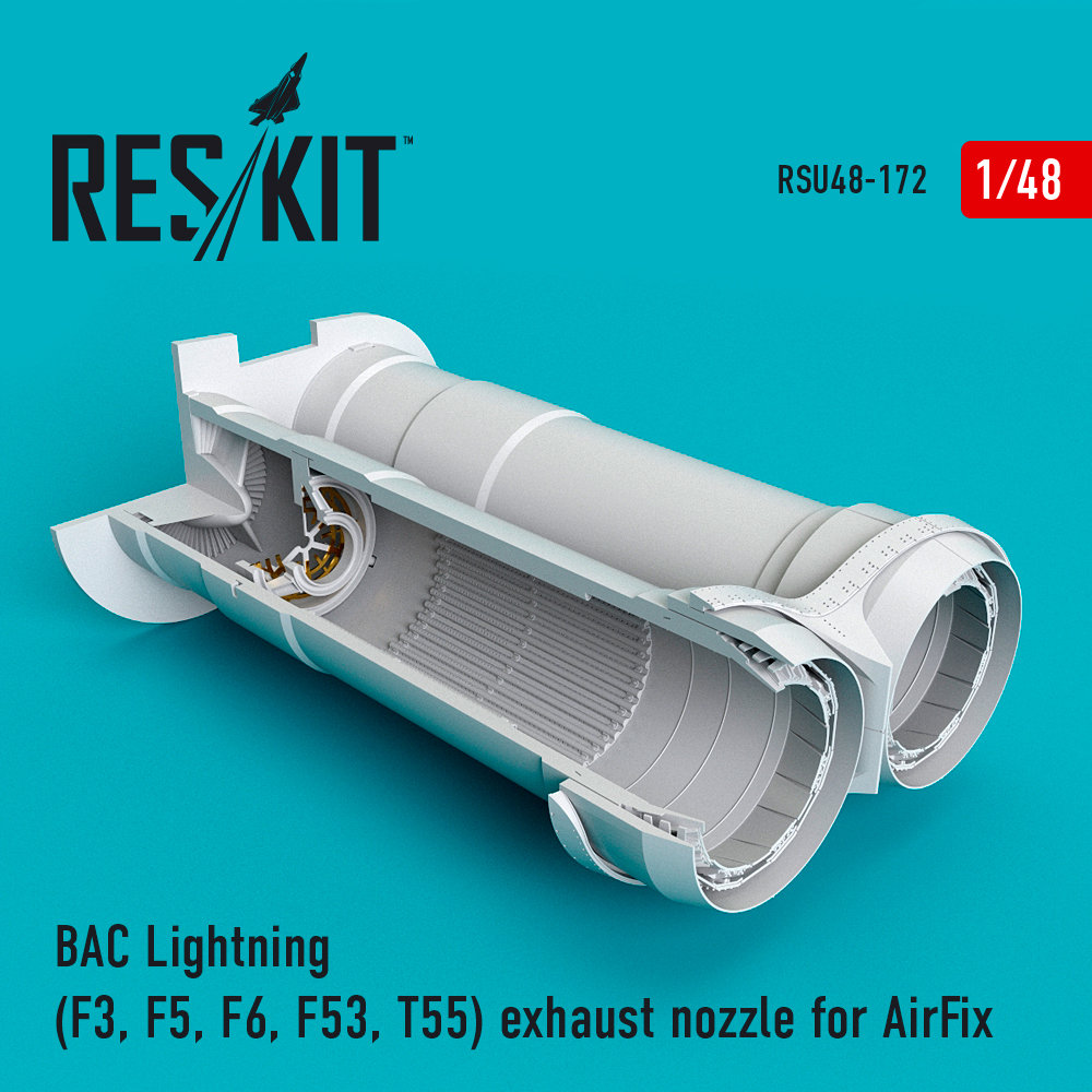 1/48 BAC Lightning F3, F5, F6, F53, T55 exh.nozzle