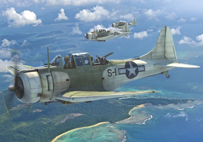 1/144 SBD-5 Dauntless 'Atlantic theatre'