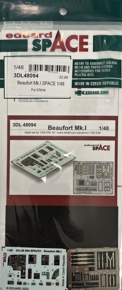 1/48 Beaufort Mk.I SPACE (ICM)