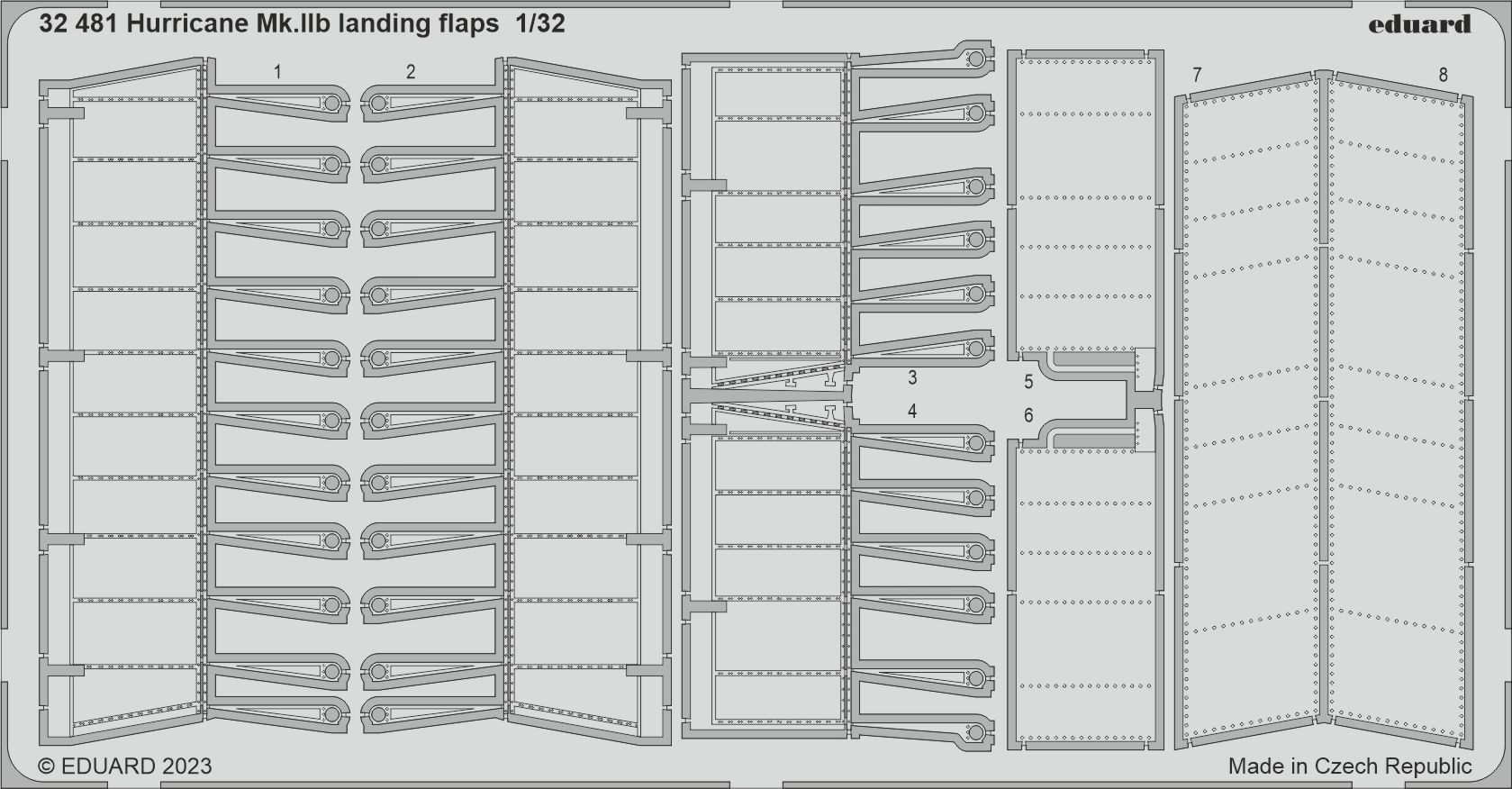 1/32 Hurricane Mk.IIb landing flaps (REV)