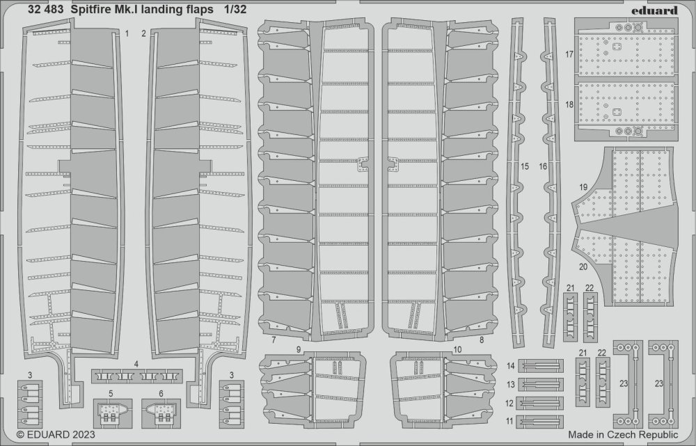 SET Spitfire Mk.I landing flaps (KOTARE)