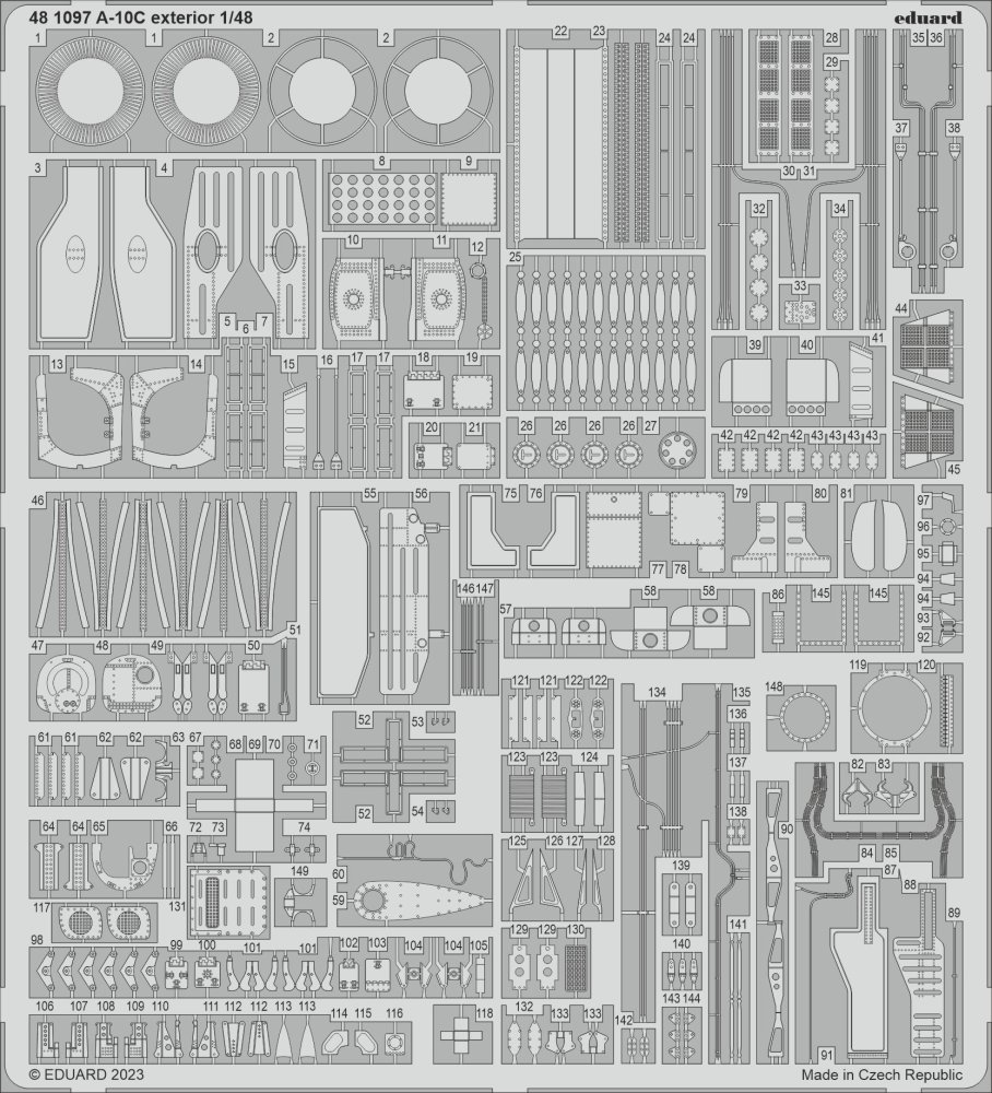 SET A-10C exterior (HOBBYB)