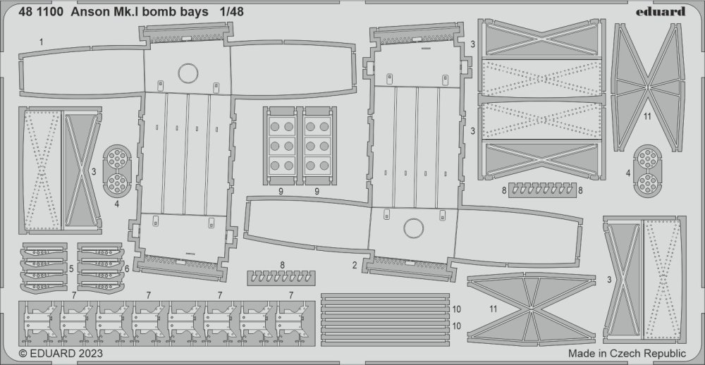 SET Anson Mk.I bomb bays (AIRF)