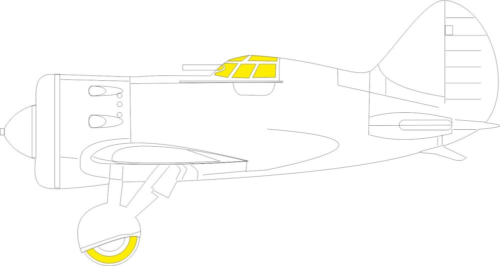 Mask 1/72 I-16 Type 5 (CL.PROP)