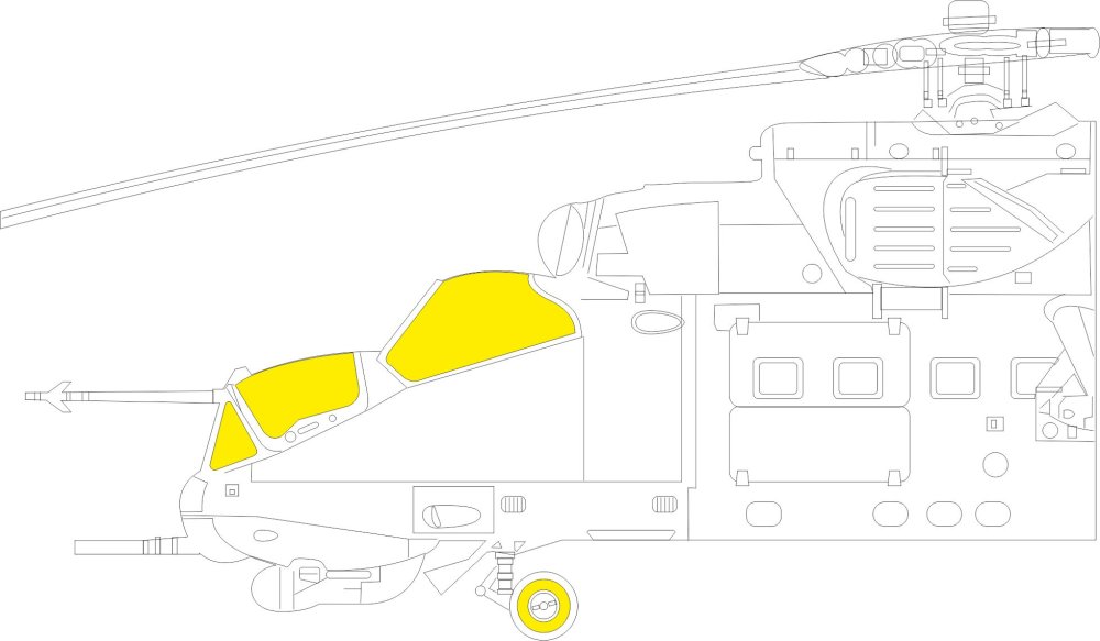 Mask 1/48 Mi-35M (ZVE)