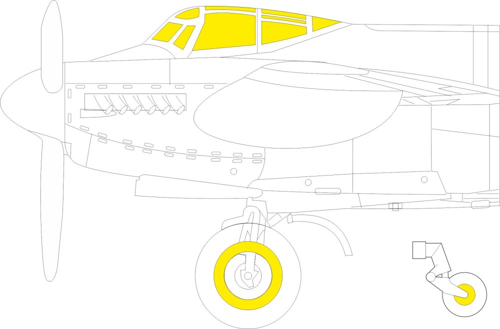 Mask 1/48 Mosquito B Mk.IV TFace (TAM)