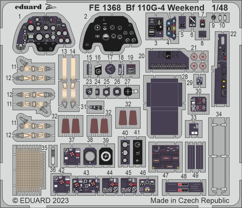 1/48 Bf 110G-4 Weekend (EDU)